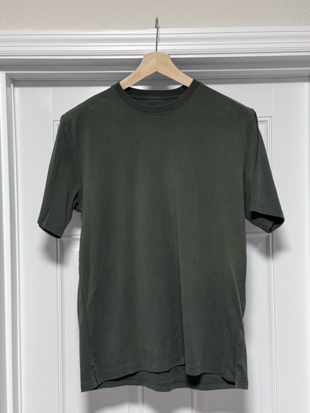 Oliver Sweeney Olive Green Palmela T-Shirt | Luxury 100% Cotton Heavyweight Tee